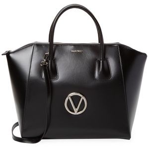 VALENTINO Gigi Soave Leather Tote Bag